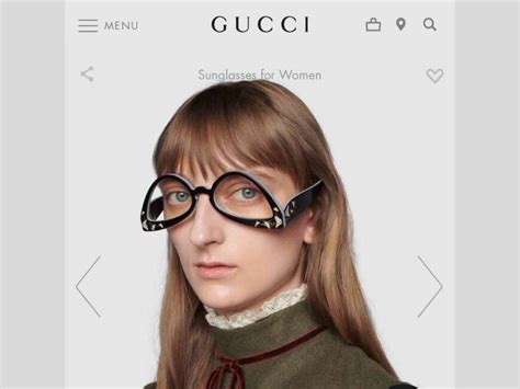 gucci upside down glasses